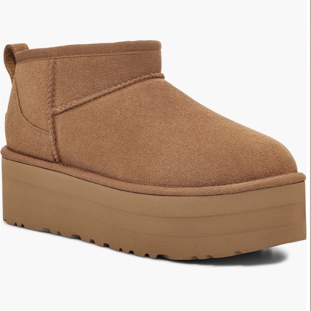 UGG Women's Brown Platform Boots